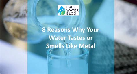 water tastes metallic from one sink in house|why does water taste bad.